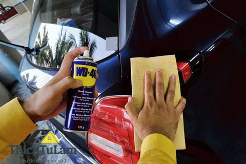 Rửa Xe Như Một Chuyên Gia với WD-40