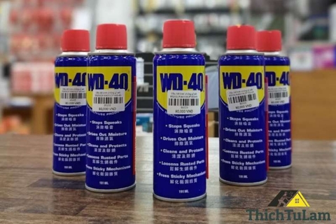 Thông tin về sự có mặt và nơi mua sản phẩm WD-40 tại Việt Nam