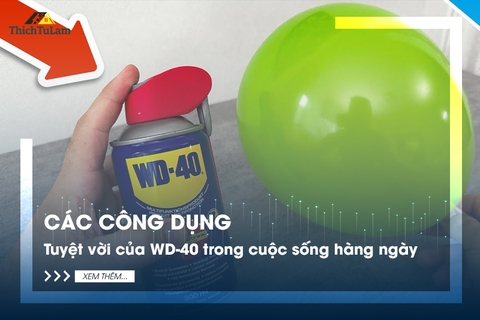 Các công dụng tuyệt vời của WD-40 trong cuộc sống hàng ngày