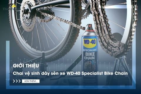 Giới thiệu về chai vệ sinh dây sên xe WD-40 Specialist Bike Chain