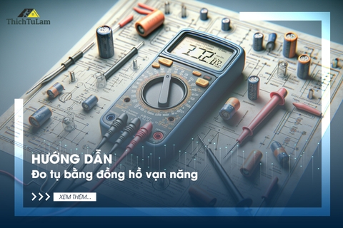 Hướng dẫn đo tụ bằng đồng hồ vạn năng