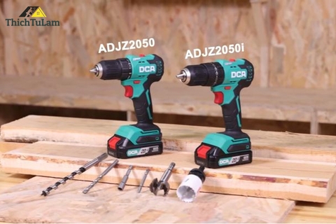 Khám phá sức mạnh và sự tiện lợi của dòng máy khoan pin DCA mới