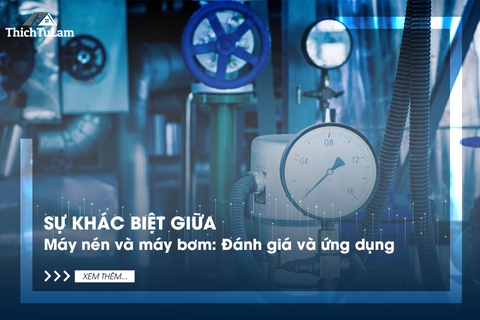 Sự khác biệt giữa máy nén và máy bơm: Đánh giá và ứng dụng