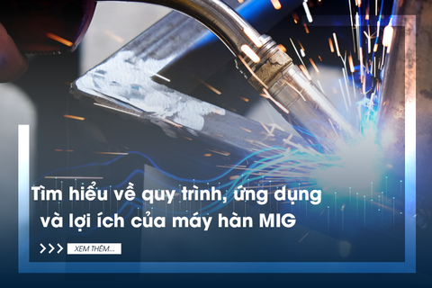 Tìm hiểu về quy trình, ứng dụng và lợi ích của máy hàn MIG