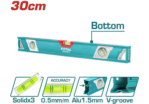 Thước thủy 30cm TOTAL TMT23086