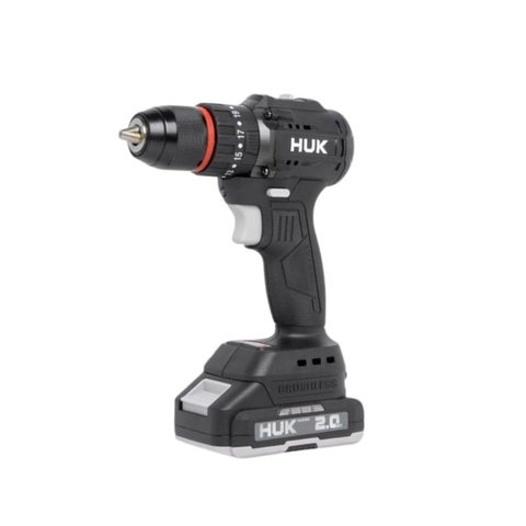 Máy khoan pin 21V 3 chức năng 13mm Gen 3 70N.m Hukan G3-N70 (2 pin 2Ah + 1 sạc)