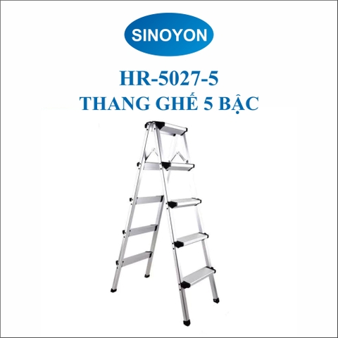 Thang nhôm chữ A siêu nhẹ từ 2 bậc đến 6 bậc SINOYON