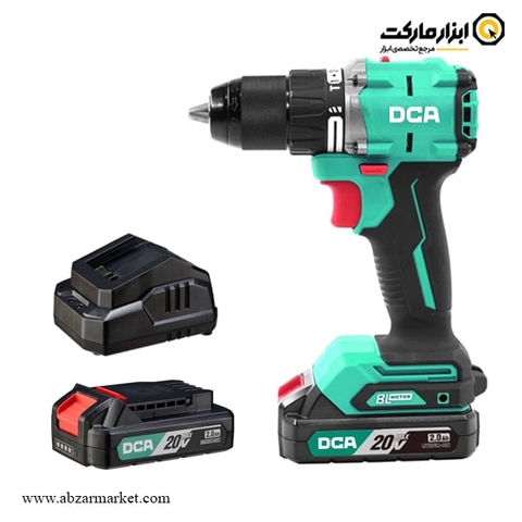 Máy khoan pin 20v có búa lực 60Nm DCA ADJZ2060iAM (2 pin 2ampe)