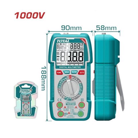 Đồng hồ vạn năng kỹ thuật số Total TMT5310002