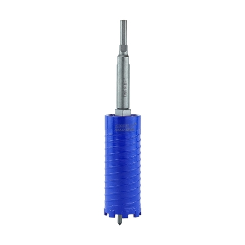 Mũi khoan rút lõi khô 55m dài 155mm KRS Kingblue KRS-55x155