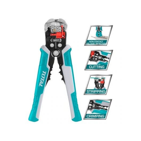 Kìm tuốt dây điện tự động thông minh Total THT152429