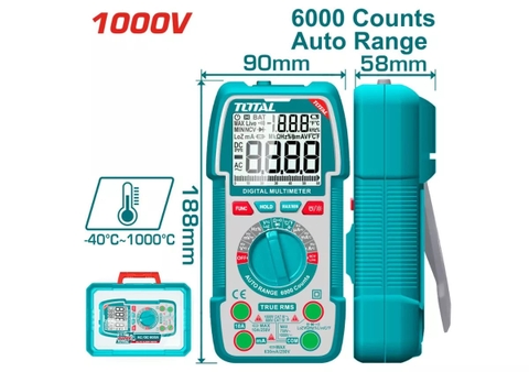 Đồng hồ vạn năng kỹ thuật số Total TMT5310004