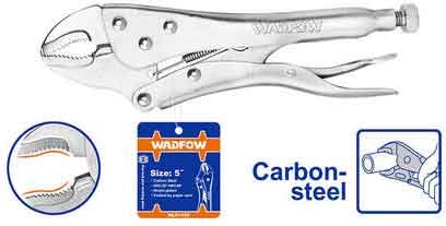 Kìm bấm chết mỏ cong 5inch Wadfow WLP1105