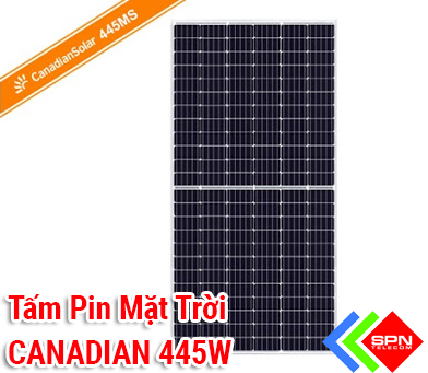 Pin CANADIAN 445 W 450 W HiKu MONO CS3W Model Mới Nhất 2020