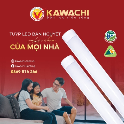 ĐÈN LED TUÝP BÁN NGUYỆT- LỰA CHỌN CỦA MỌI NHÀ ĐÈN LED TUÝP BÁN NGUYỆT- LỰA CHỌN CỦA MỌI NHÀ