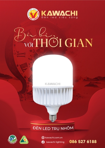 ĐÈN LED TRỤ NHÔM - BỀN BỈ VỚI THỜI GIAN ĐÈN LED TRỤ NHÔM - BỀN BỈ VỚI THỜI GIAN