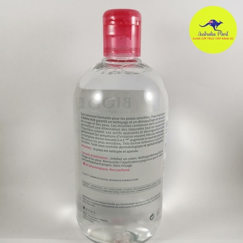 Bioderma tẩy trang crealine H2O 500ml