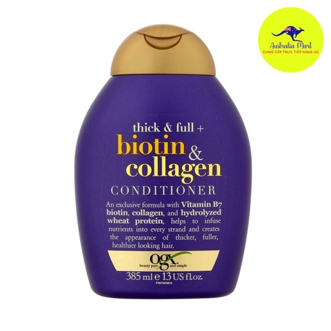 Dầu xả - Biotin collagen 385ml