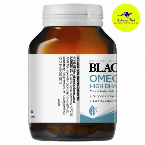 Blackmores Omega Brain Health - Viên uống bổ não (60 viên)