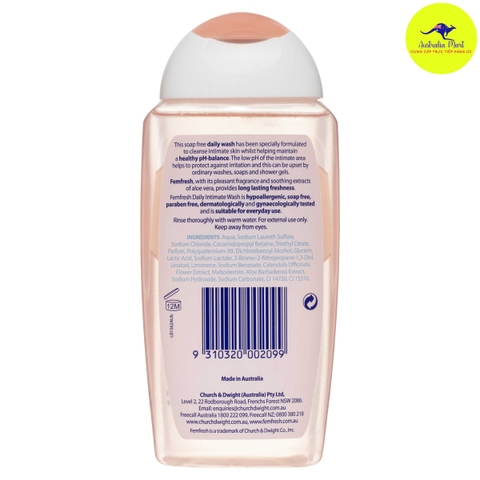 Dung dịch vệ sinh phụ nữ Femfresh Daily Intimate Wash