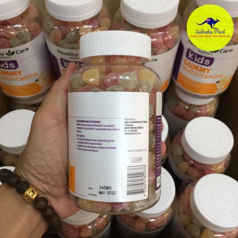 Healthy Care Gummy Multivitamin - Kẹo dẻo bổ sung Vitamin cho trẻ biếng ăn (250 viên)