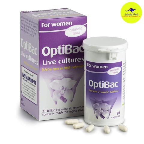 Men vi sinh Optibac Probiotics For Women chính hãng - 90 viên