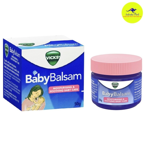 Dầu bôi giữ ấm Vicks Baby Balsam