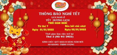 Thông báo nghỉ tết