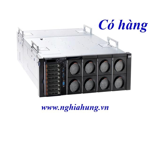 Máy Chủ Lenovo System X3850 X6 - CPU 4x E7-4880 v2 / Ram 128GB / Raid M5210 / 4x 600GB / 4x PS