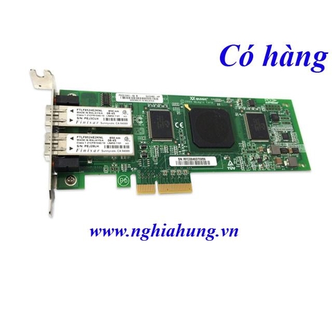 HP - Dual Port Fibre Channel Host Bus Adapter QLE2462 PCI-E - P/N: AE312-60001 / 407621-001 / AE312-60001