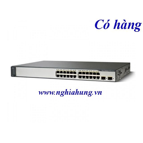 Thiết bị chuyển mạch switch cisco WS-C3750-24TS-S