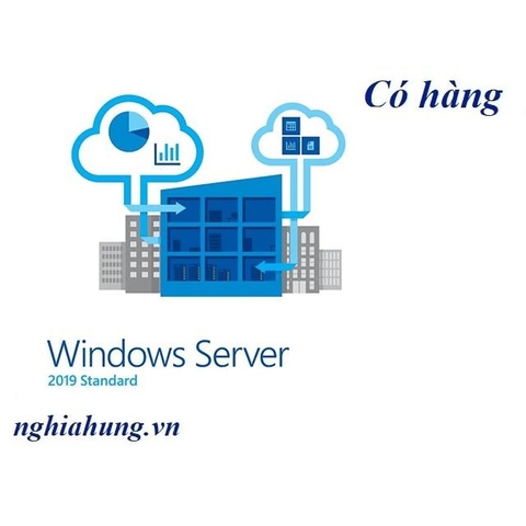 Phần mềm Windows Server Std 2019 OEM 64Bit English 1pk DSP OEI DVD 16 Core (P73-07788)