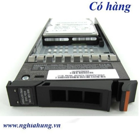 Ổ cứng HDD IBM SAS 900GB 10K 2.5" V7000 # 00Y2684