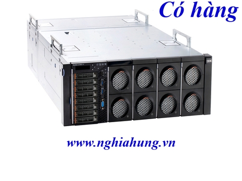 Máy Chủ Lenovo System X3850 X6 - CPU 4x E7-4880 v2 / Ram 128GB / Raid M5210 / HDD 4x 600GB/ 2x PS