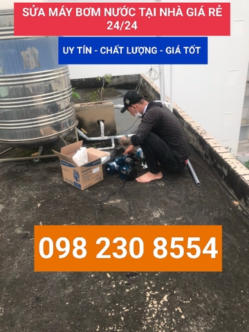 Thợ sửa máy bơm nước tại nhà quận gò vấp
