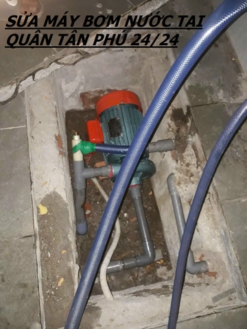 Thợ sửa máy bơm nước tại quận Tân