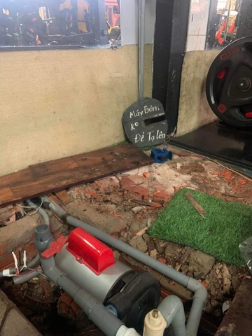 sửa máy bơm nước bị rò rỉ