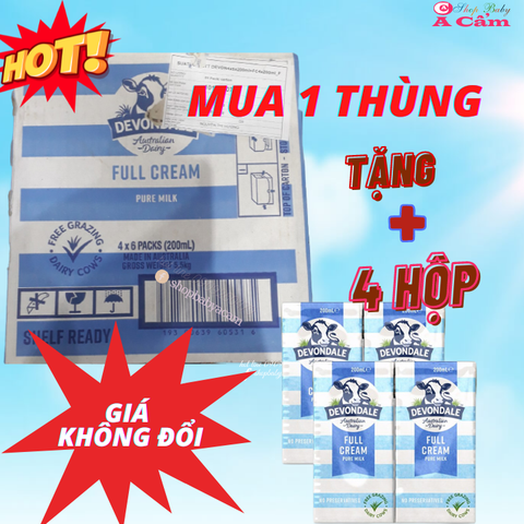 📣📣HOT📣HOT💥TIN HOT CUỐI TUẦN- MUA 1 THÙNG SỮA DEVONDALE -TẶNG 04 hộp -VỚI GIÁ KHÔNG ĐỔI 📣📣HOT📣HOT💥TIN HOT CUỐI TUẦN- MUA 1 THÙNG SỮA DEVONDALE -TẶNG 04 hộp -VỚI GIÁ KHÔNG ĐỔI