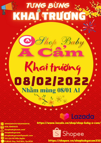 TƯNG BỪNG KHAI TRƯƠNG -08/02/2022 NHẰM MÙNG 08/01AL TƯNG BỪNG KHAI TRƯƠNG -08/02/2022 NHẰM MÙNG 08/01AL