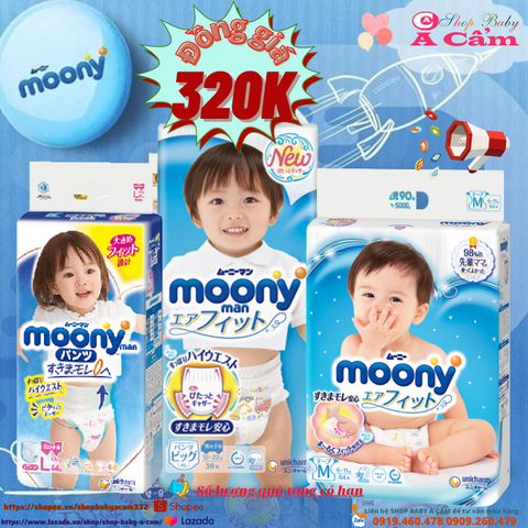 📣📣🔥 ƯU ĐÃI CỰC SỐC TÃ MOONY ĐỒNG GIÁ 🔥320K 🔥DUY NHẤT CHỈ CÓ TẠI💥💢SHOP BABY A CẨM💢💥 📣📣🔥 ƯU ĐÃI CỰC SỐC TÃ MOONY ĐỒNG GIÁ 🔥320K 🔥DUY NHẤT CHỈ CÓ TẠI💥💢SHOP BABY A CẨM💢💥