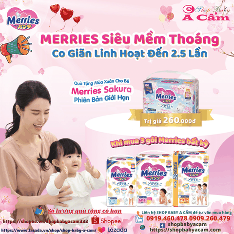 MERRIES SIÊU MỀM THOÁNG ƯU ĐÃI SIÊU HOT MERRIES SIÊU MỀM THOÁNG ƯU ĐÃI SIÊU HOT