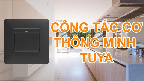 Review công tắc cơ thông minh Tuya hãng MOES