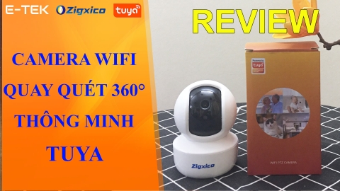 Review Camera Wifi Tuya 360 Zigxico