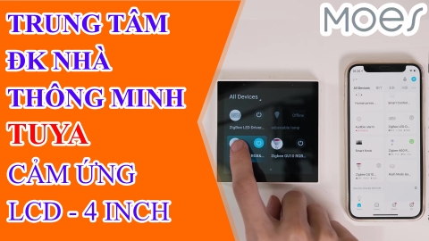 Trung tâm điều khiển nhà thông minh Tuya hãng MOES