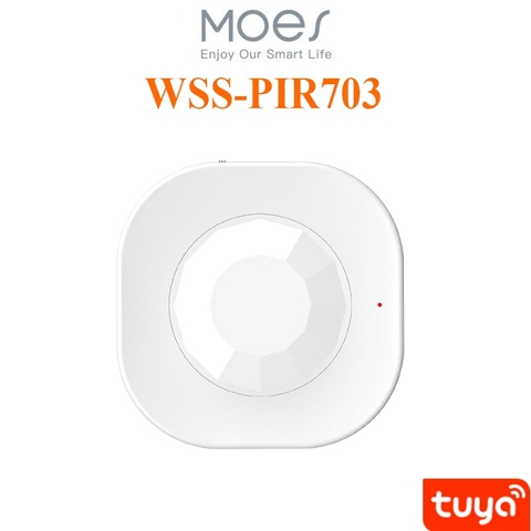 Cảm biến chuyển động WIFI Tuya Moes WSS-PIR703