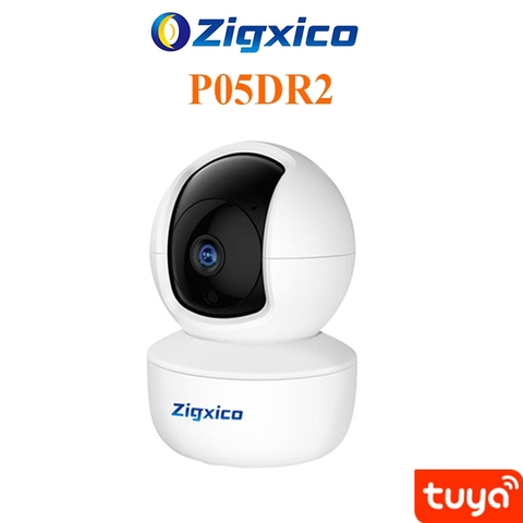 Camera wifi TUYA 360 fullHD P05DR2, chính hãng Zigxico,