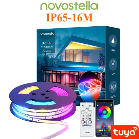 Đèn LED dây RGB đổi màu nháy theo nhạc Wifi Tuya