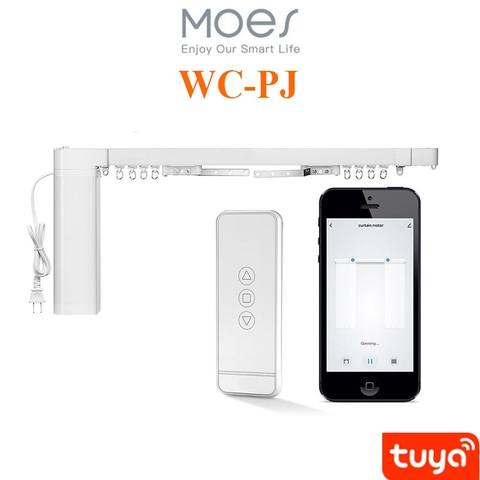 Động cơ Rèm tự động Tuya Wifi chính hãng Moes