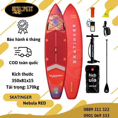 Nebula RED 11'6'' - Skatinger - Thuyền SUP / Ván chèo đứng bơm hơi