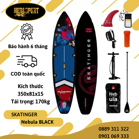 Nebula Black 11'6'' - Skatinger - Thuyền SUP / Ván chèo đứng bơm hơi